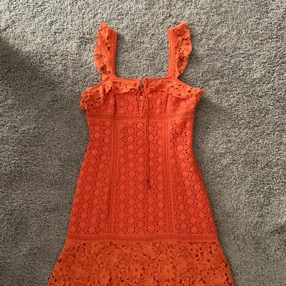 Free People Cross My Heart Lace Ruffle Mini. Free People Cross My Heart Lace Ruffle Mini.